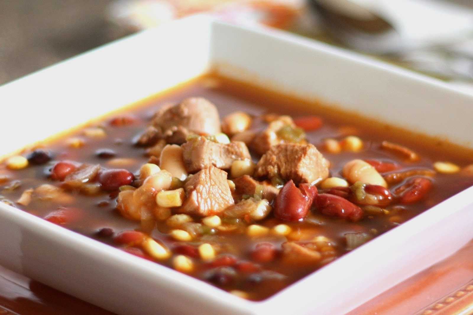 Куриный суп с фасолью – как сварить по простому пошаговому рецепту