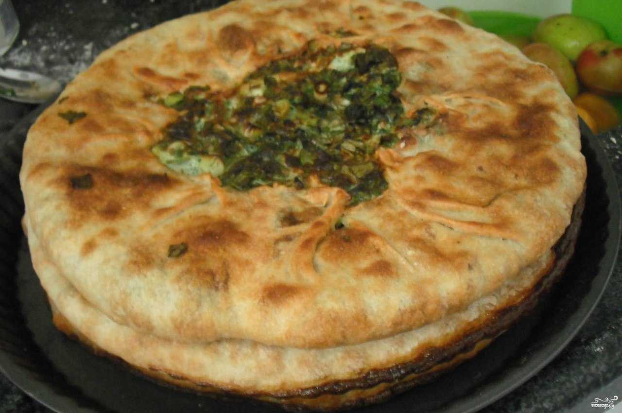 Ачма (грузинский пирог с сыром) пошаговый рецепт