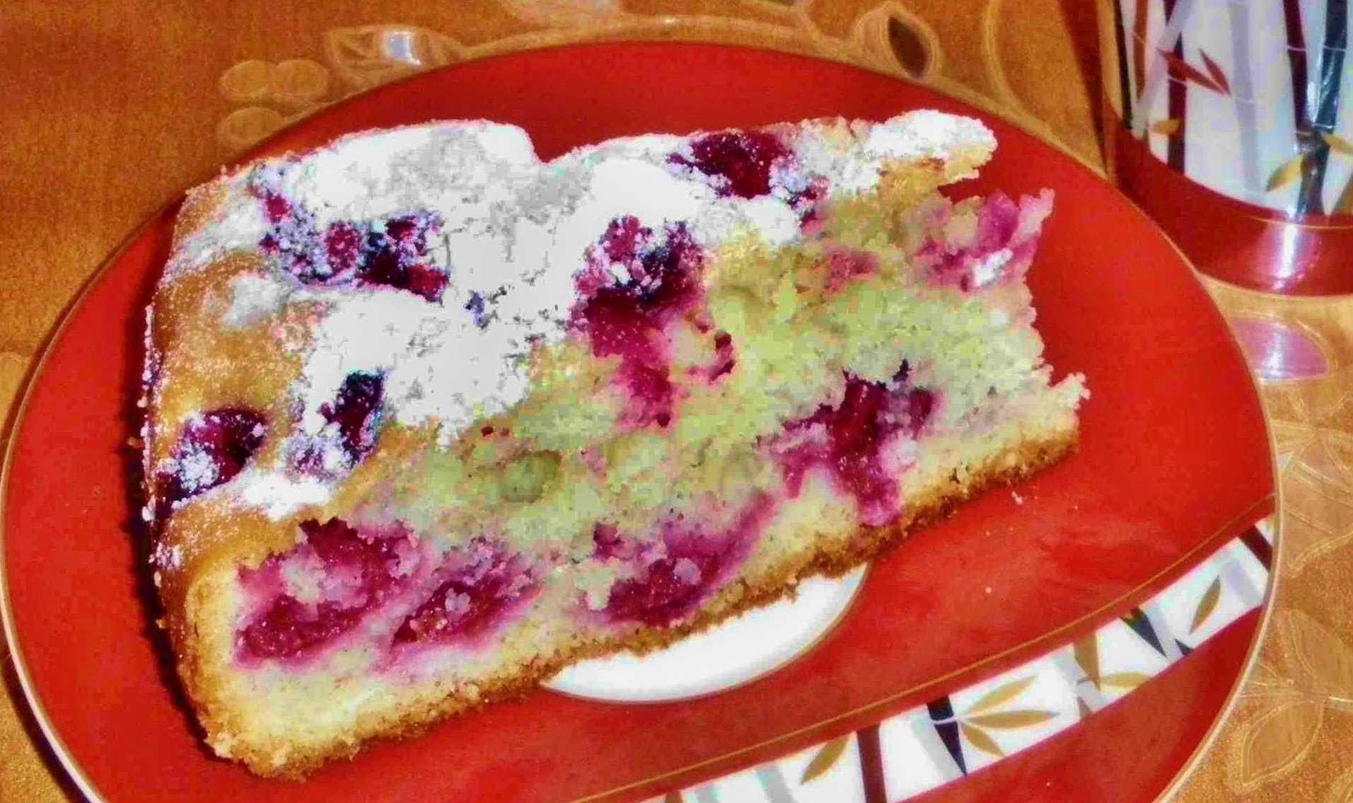Вишневый пирог в духовке – 5 рецептов вкусных пирогов с вишней
