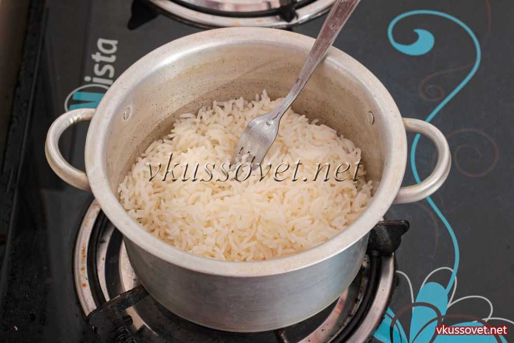 Как и сколько варить длиннозерный рис рассыпчатым