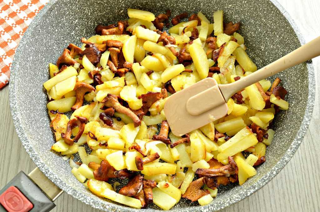 Самый простой и вкусный рецепт жареной картошки с мясом и луком 2022: пошаговый с фото