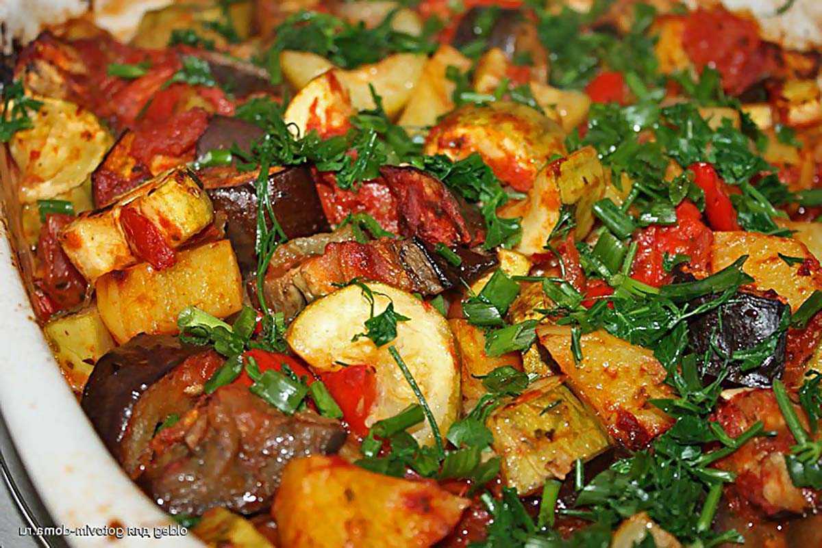 Как приготовить баклажаны с овощами на сковороде быстро и вкусно