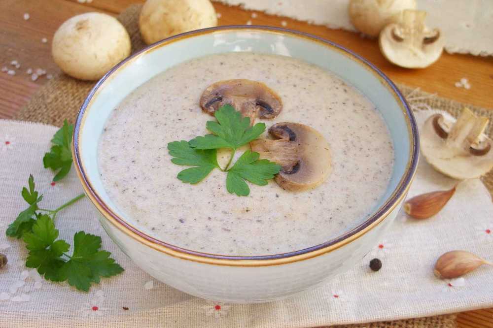 Суп-пюре грибной: как готовить по классическому рецепту