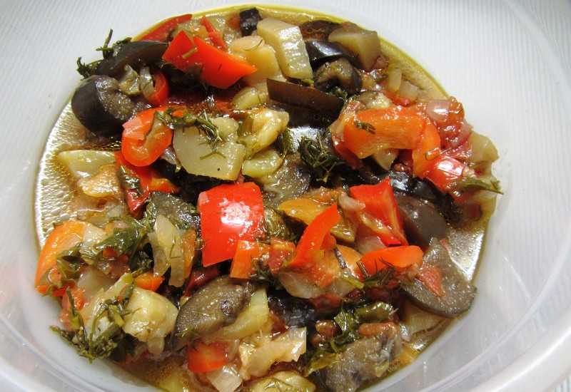 Овощное рагу с баклажанами и кабачками — 7 лучших рецептов