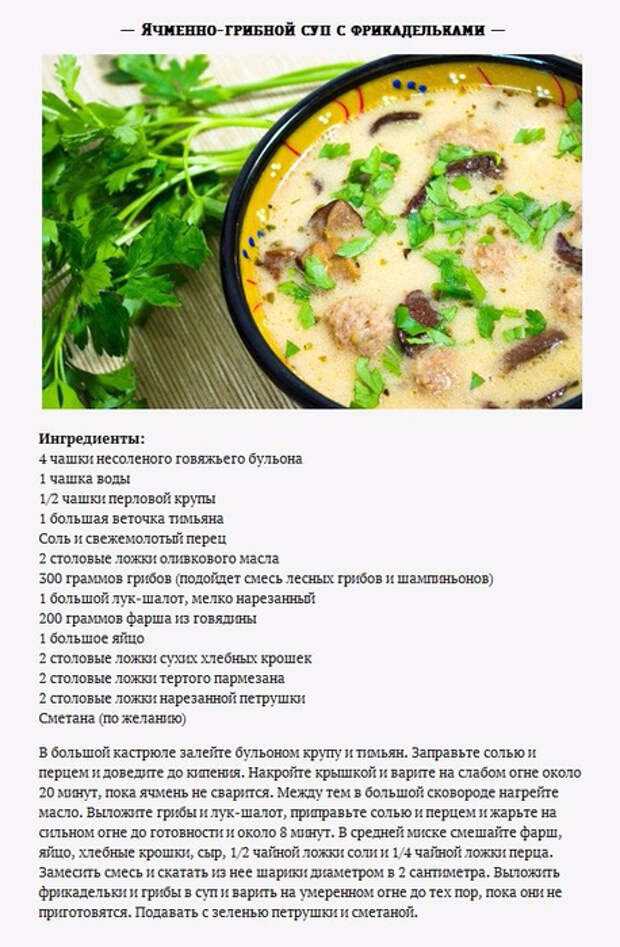 Грибной суп-пюре из свежих грибов, пошаговый вкусный рецепт