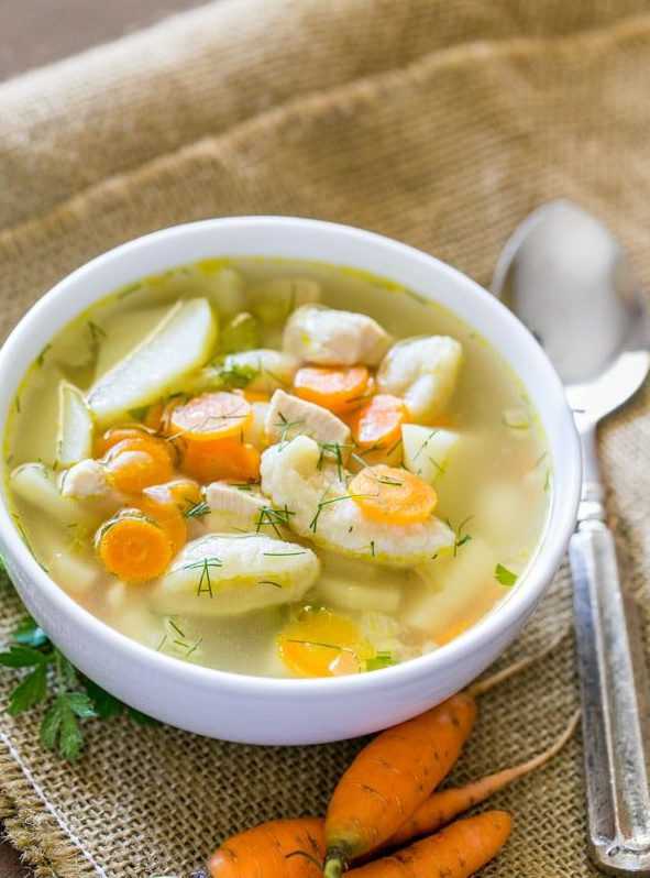 Суп с сырными клецками – 5 пошаговых рецептов