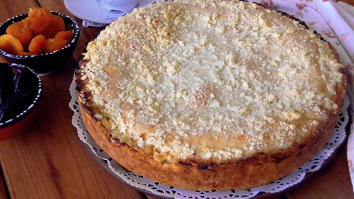 Готовим пирог с курагой – выпечка с курагой 8 простых рецептов