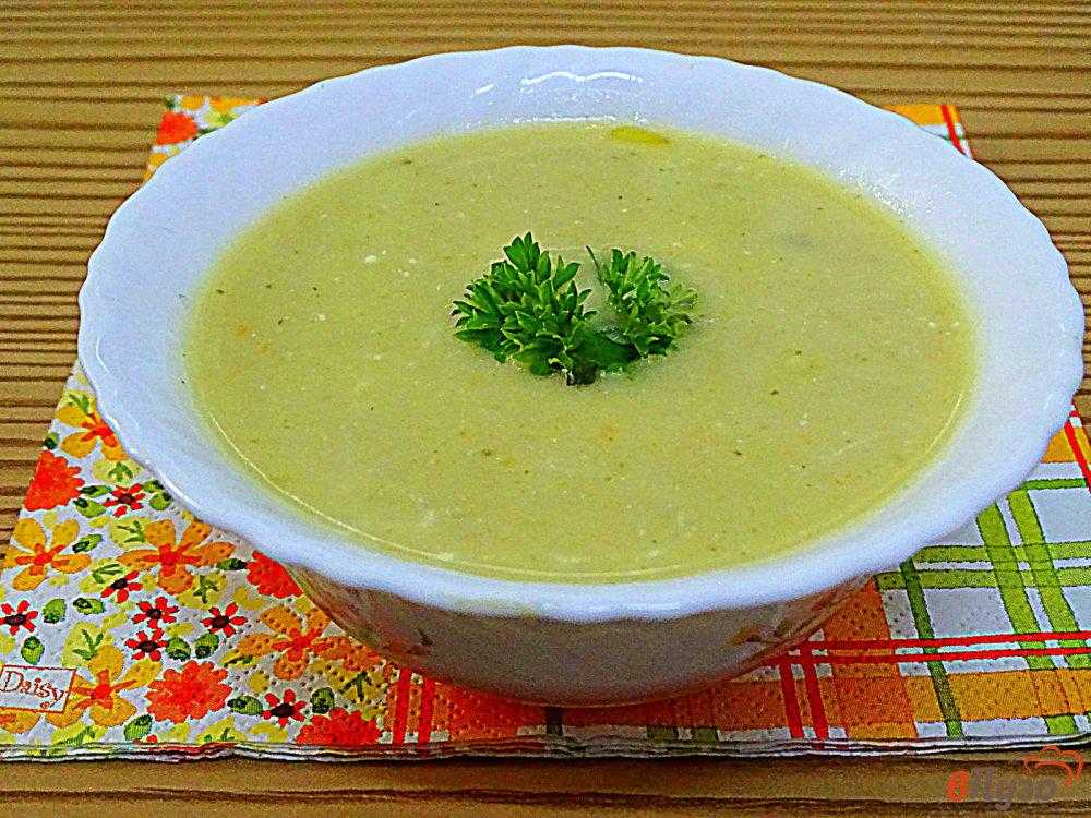 Суп-пюре из кабачков - 10 рецептов приготовления с пошаговыми фото