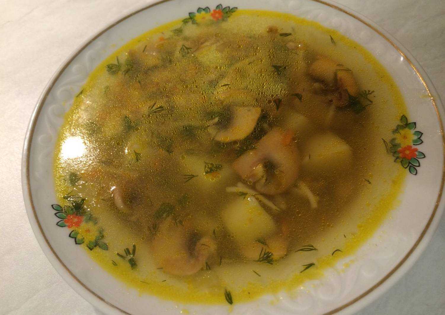 Суп-пюре из лесных грибов - 12 пошаговых подробных рецептов ароматного супа