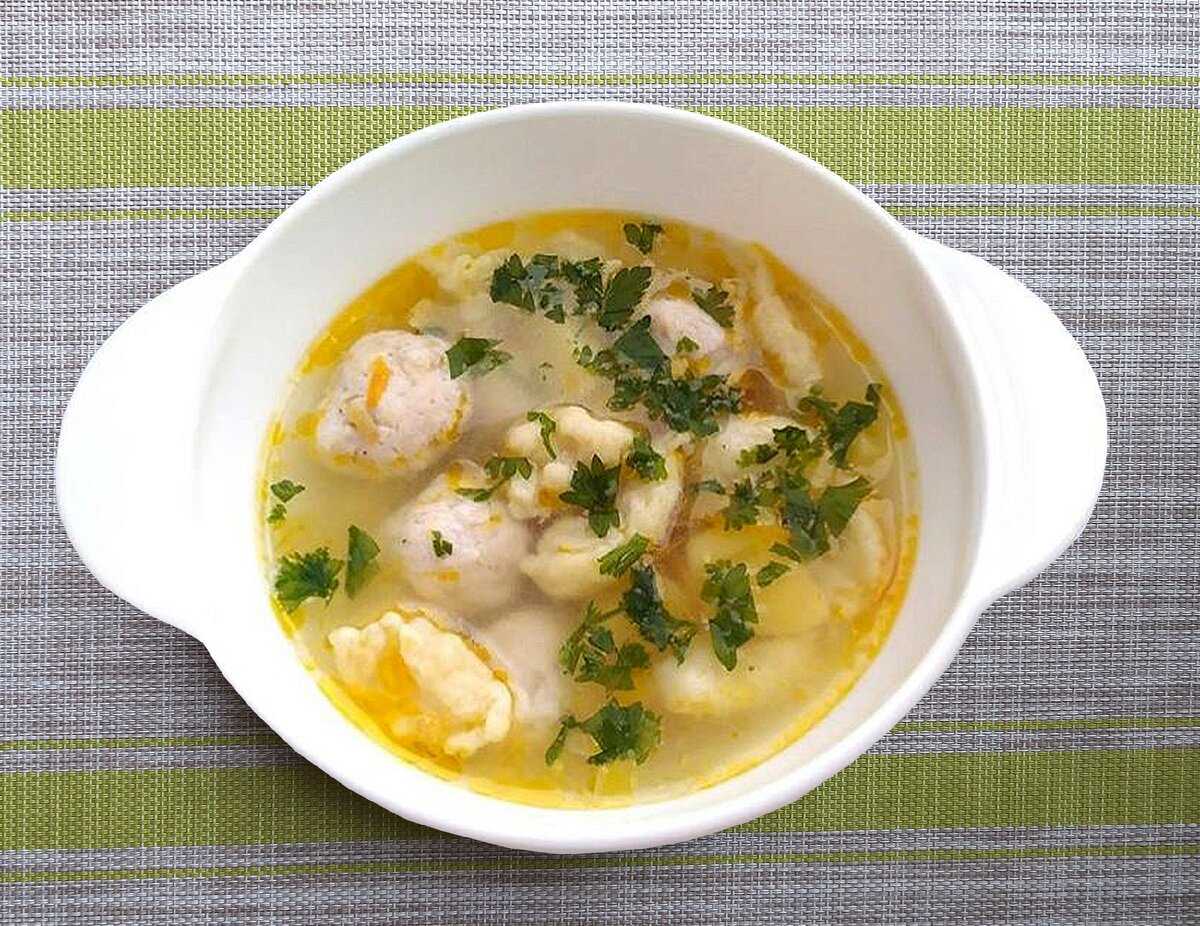 Суп с клецками — 7 пошаговых рецептов приготовления супа