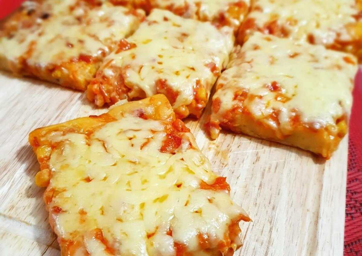школьная пицца рецепт без дрожжей фото 107