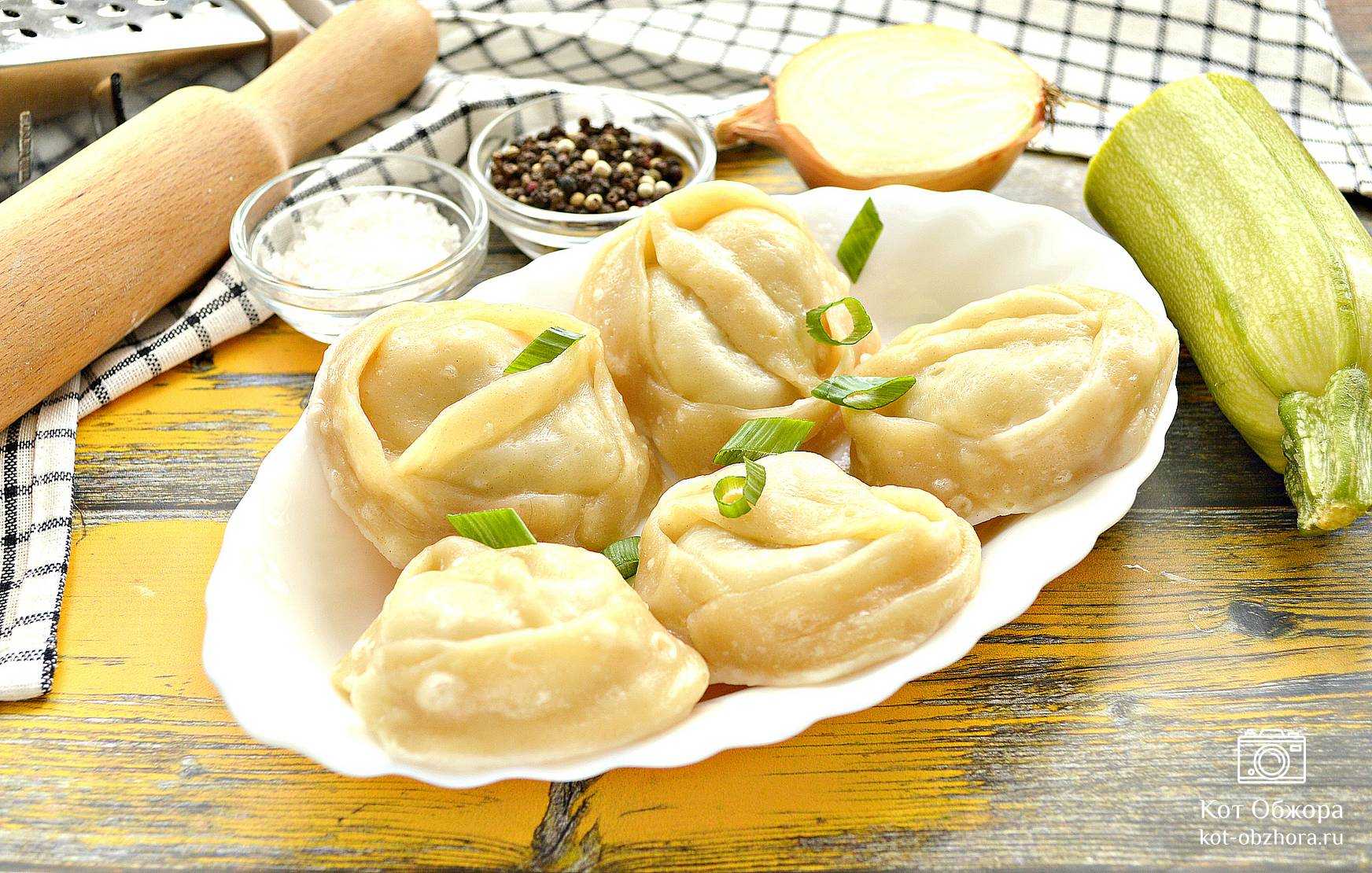 Настоящие узбекские манты — пошаговые рецепты вкусных и сочных мант с фото