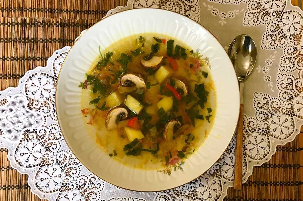 Топ 10 рецептов суп из белых сушеных грибов