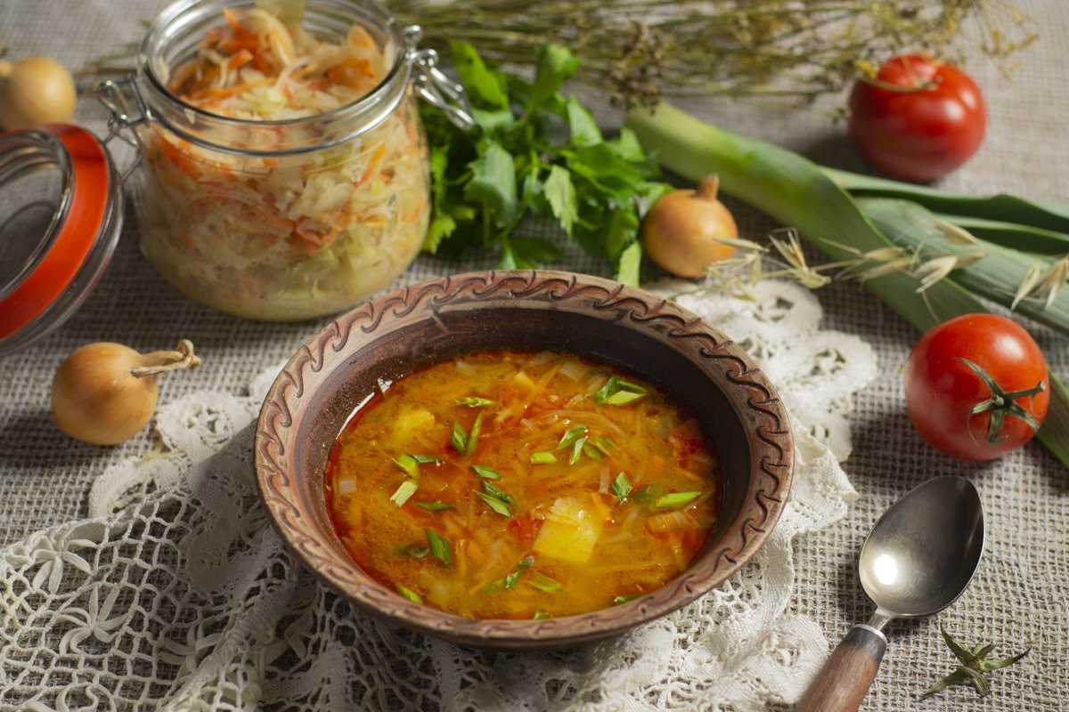 Суп с капустой – простой и вкусный: рецепт с фото и видео