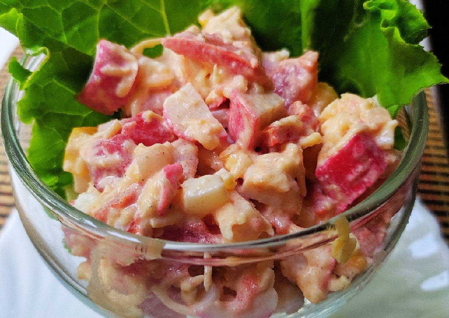Салат с ветчиной и сыром и помидорами – идеальная закуска хорошей хозяйки: рецепт с фото и видео