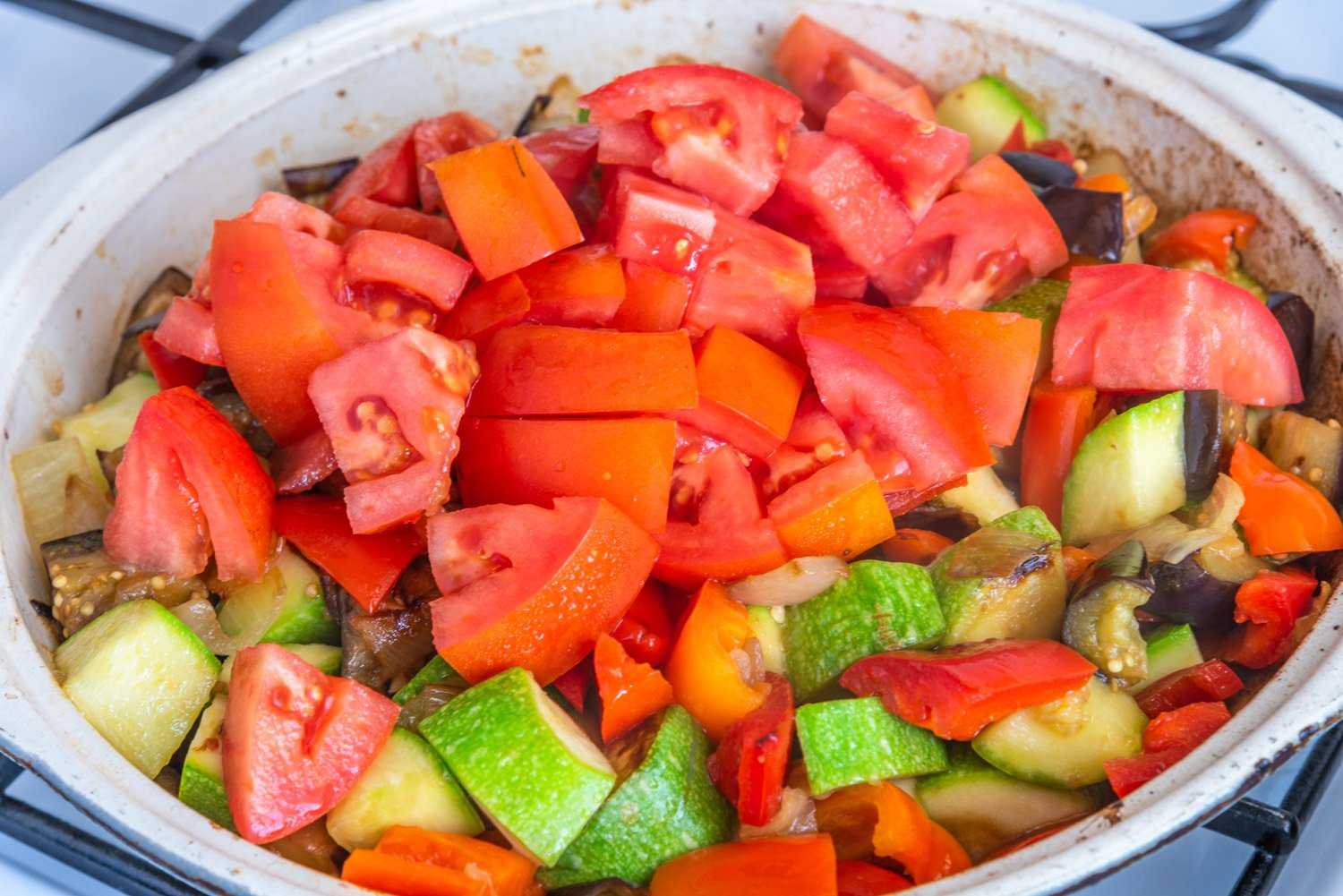 Потушить овощи рецепт