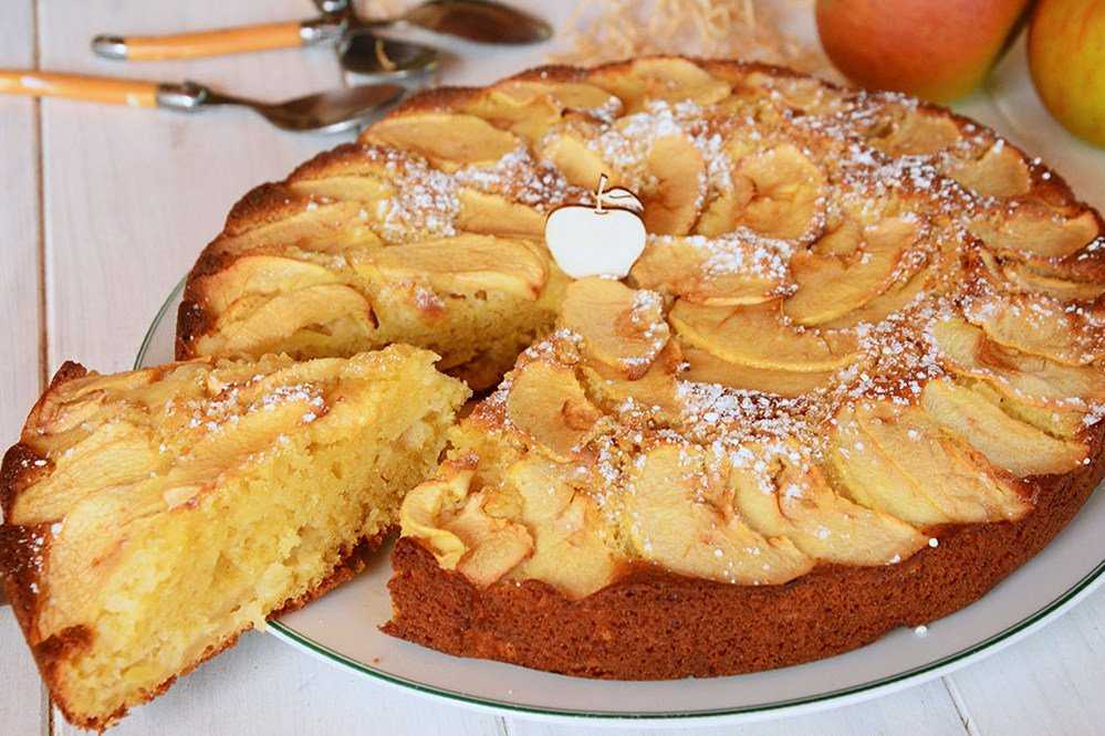 Шарлотка с яблоками в духовке, 5 простых рецептов с фото пошагово