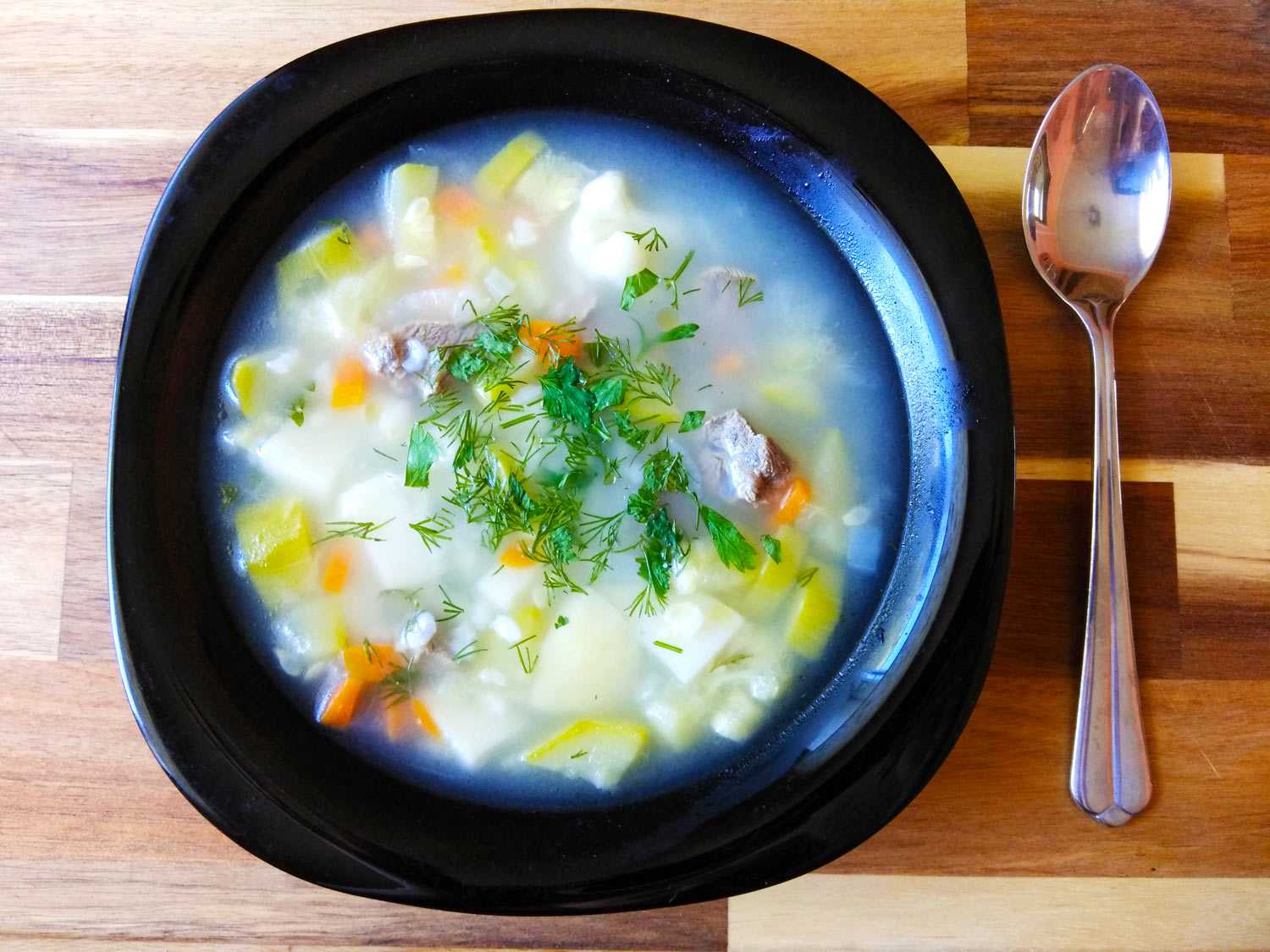 Суп с рисом и картофелем и мясом – сытно, ароматно и полезно: рецепт с фото и видео