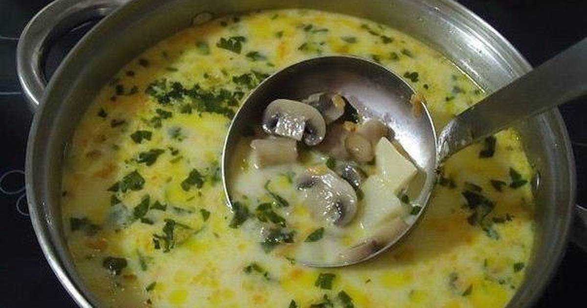Суп грибной с рисом рецепт с фото пошагово - 1000.menu
