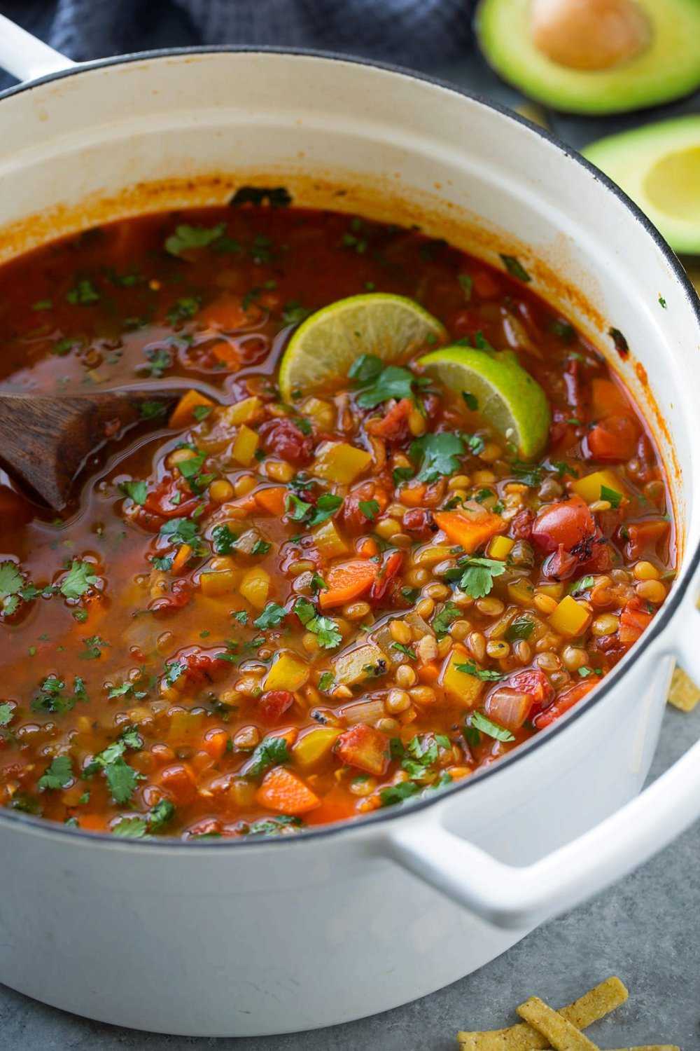 Мексиканский суп с фасолью и кукурузой — 4 рецепта супа по-мексикански