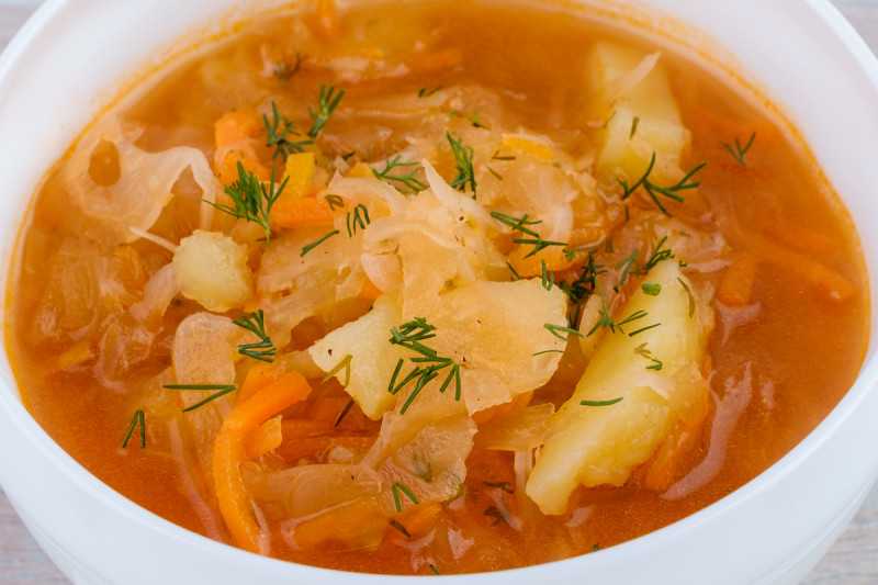 Пошаговый рецепт приготовления супа щи в мультиварке