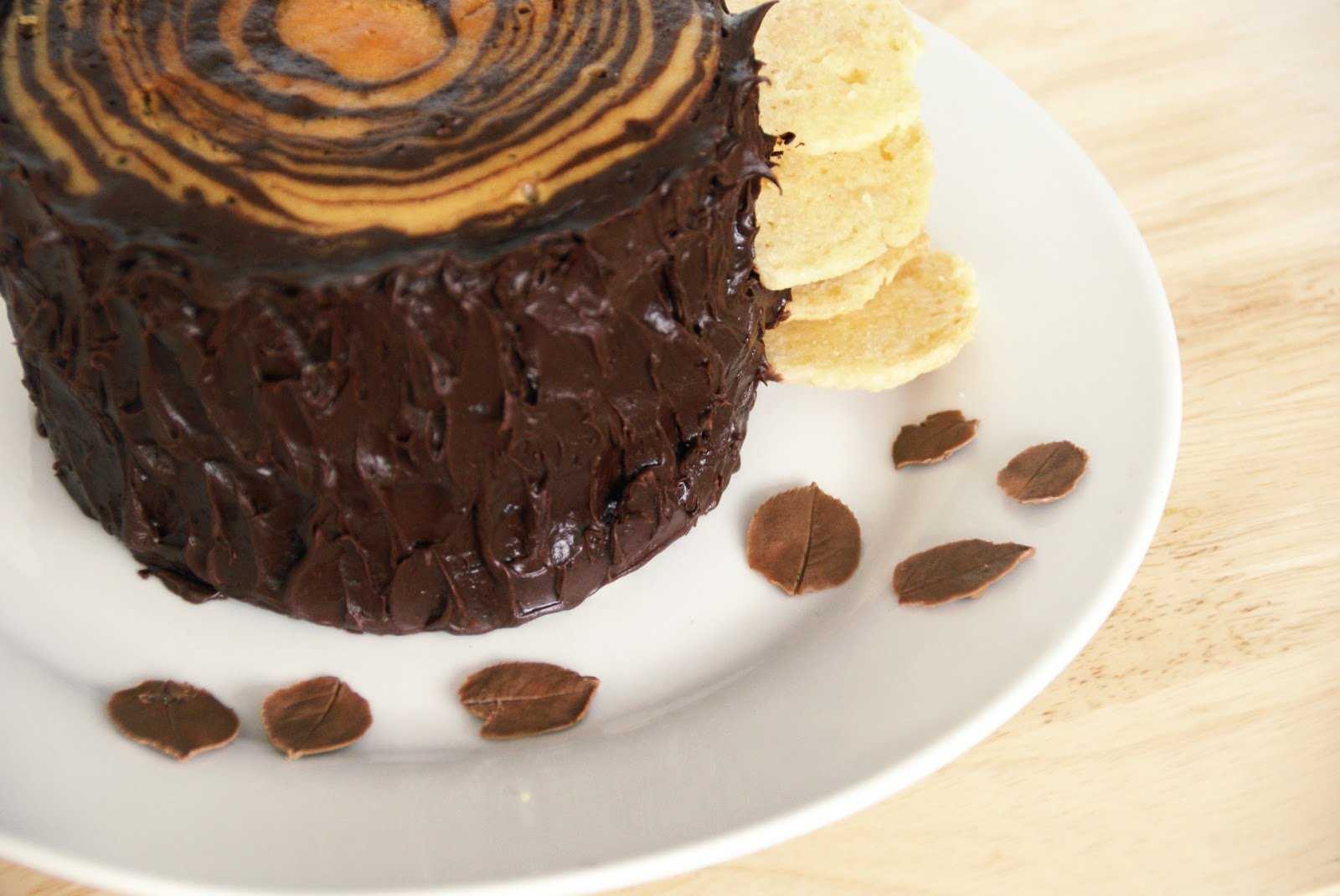 Торт «трухлявый пень»: пошаговые рецепты. как приготовить вкусный торт «трухлявый пень» на кефире, сметане с различными кремами
