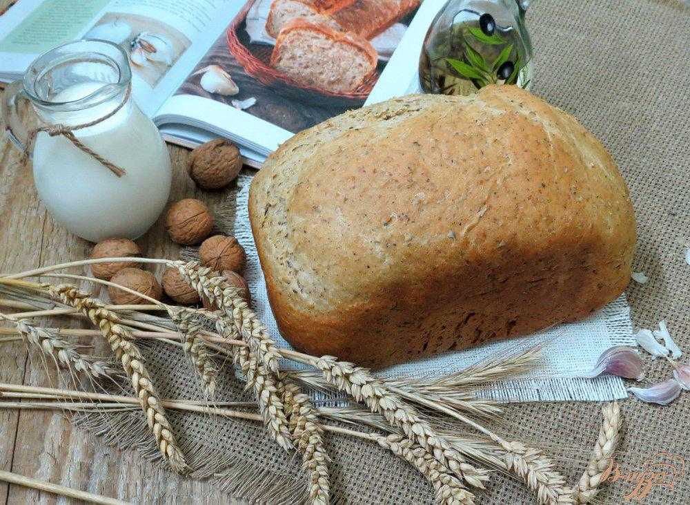 Рецепт хлеб чеснок масло
