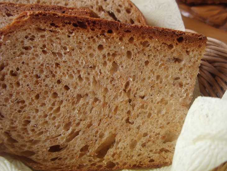 Простой хлеб на кефире