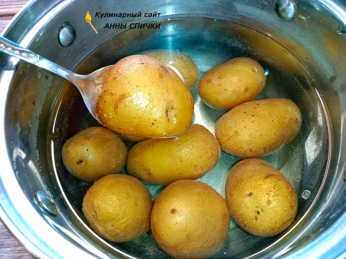 Как варить картошку в кастрюле | сколько варить картошку