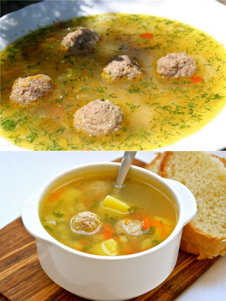 Суп с фрикадельками – 10 самых вкусных рецептов с фото пошагово