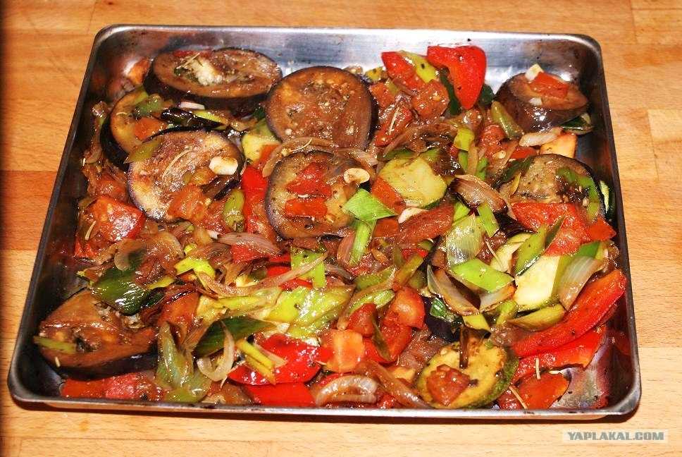 Блюда из овощей в духовке - пошаговые рецепты с фото 2019