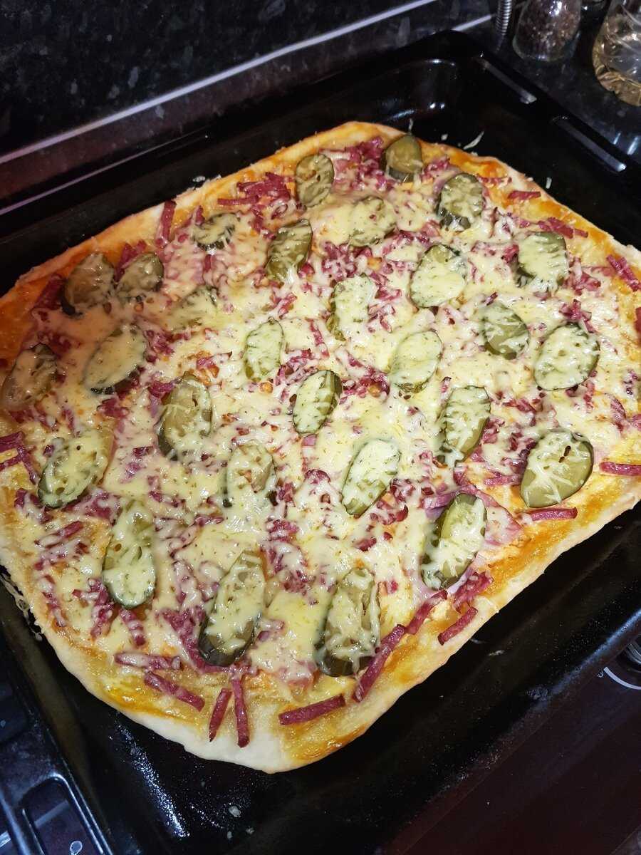 Пицца рецепт в домашних условиях фото
