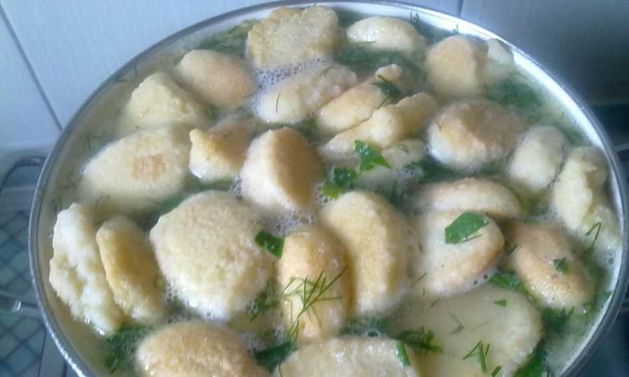 Клецки для супа: пошаговый рецепт от шефмаркет