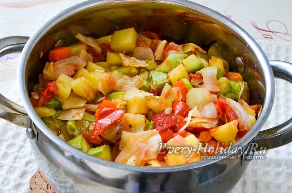 Овощное рагу – 10 вкусных рецептов приготовления