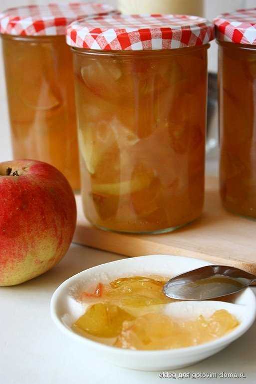 Варенье из яблок 6 проверенных рецептов как приготовить варенье из яблок