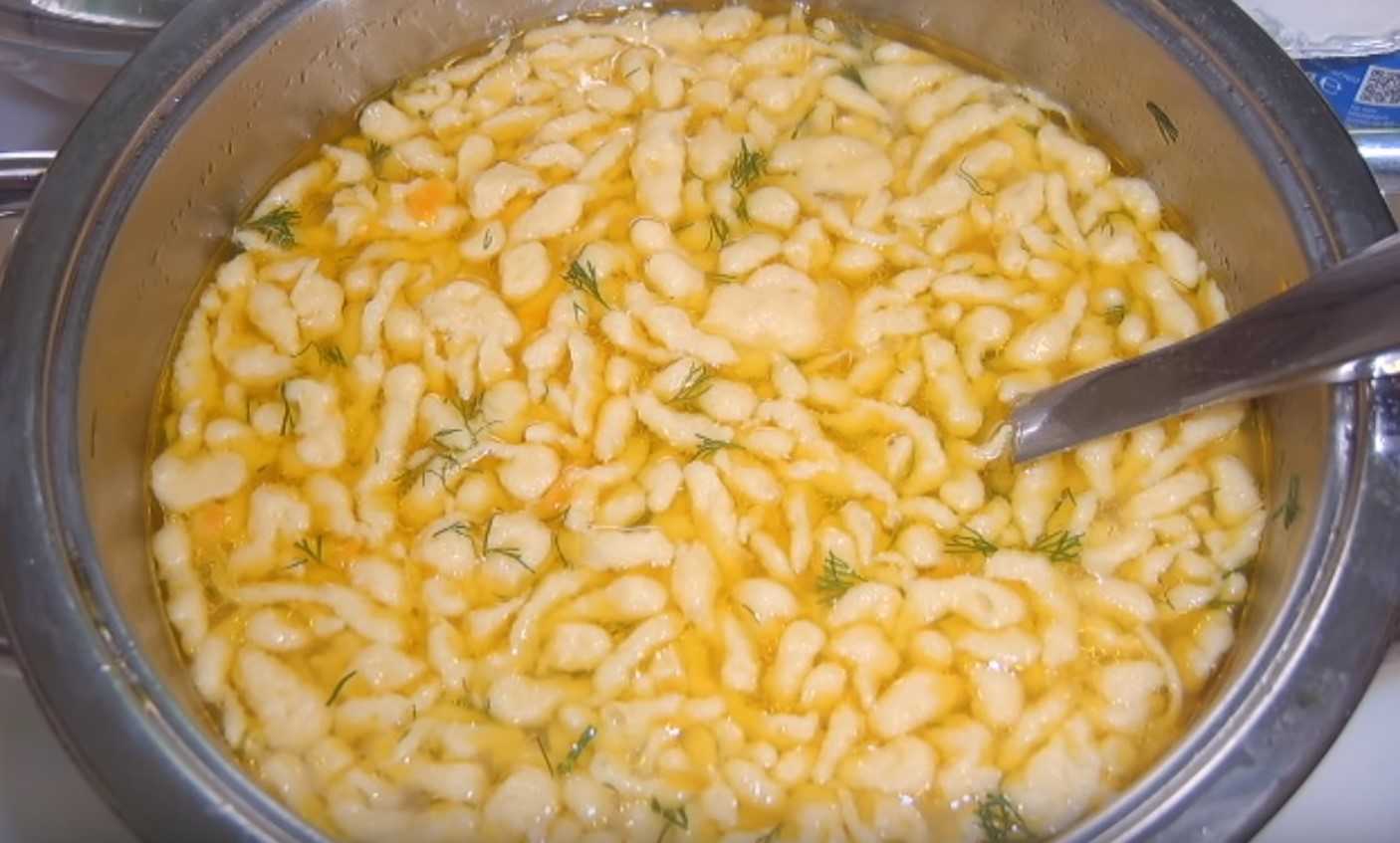Как делать клецки без яиц для супа