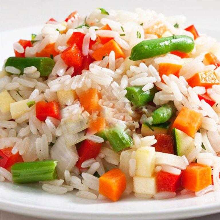 Рассыпчатый рис на гарнир | пошаговые рецепты с фото