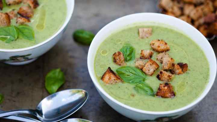 Суп-пюре из кабачков: 5 быстрых и вкусных рецептов