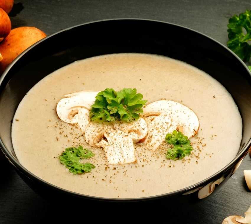 Суп-пюре из лесных грибов - 12 пошаговых подробных рецептов ароматного супа
