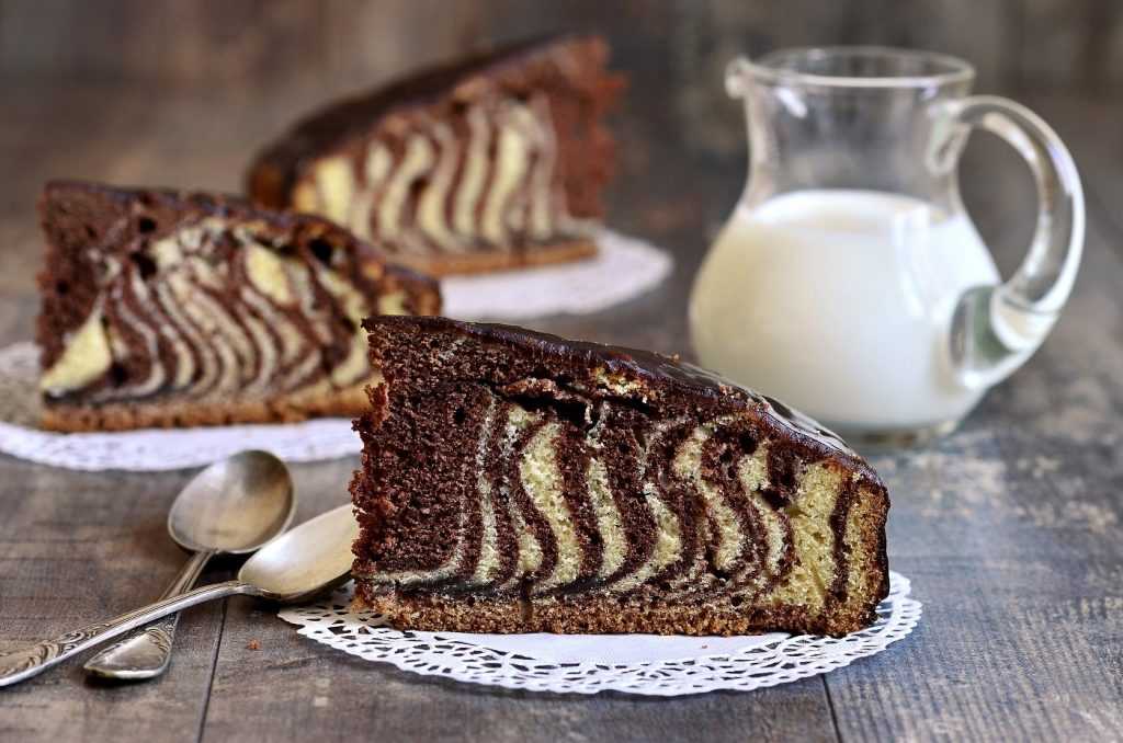 Торт «зебра» — 7 классических рецептов пирога
