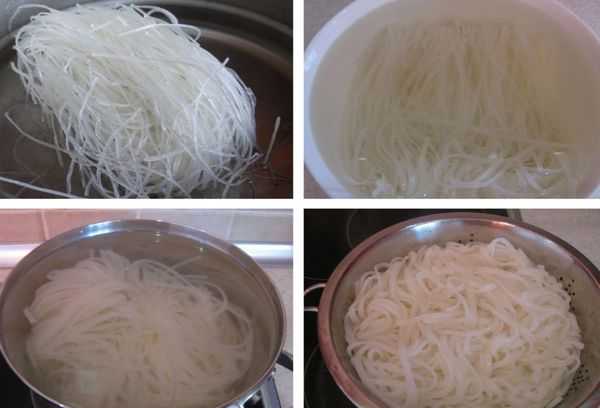Рецепт домашней рисовой лапши