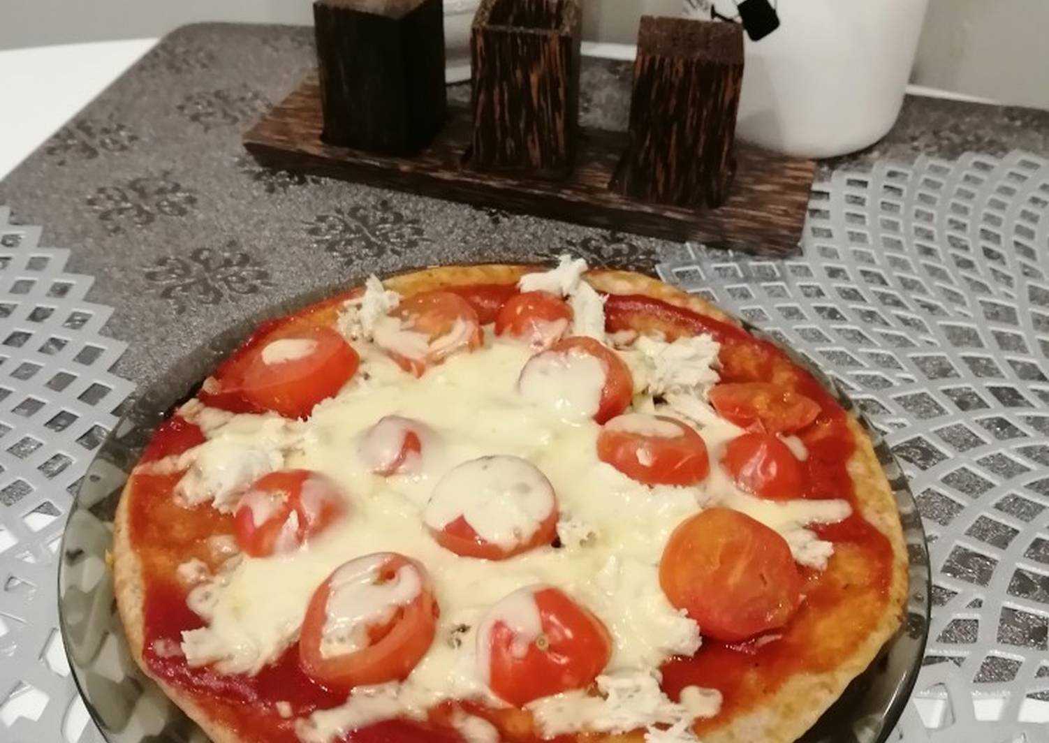 ПП пицца на сковороде