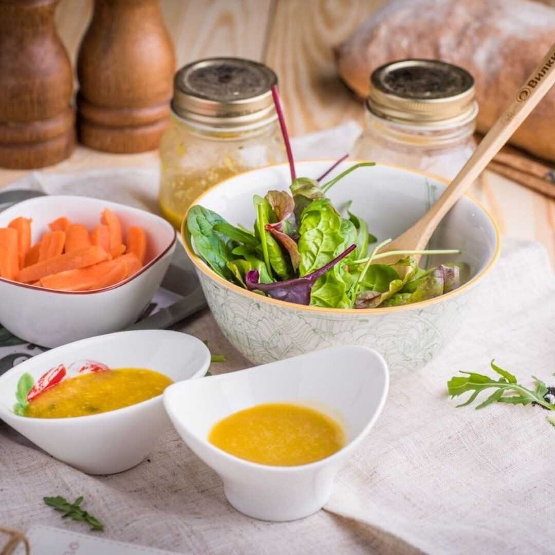 Горчичный соус для салата - пикантная добавка: рецепт с фото и видео