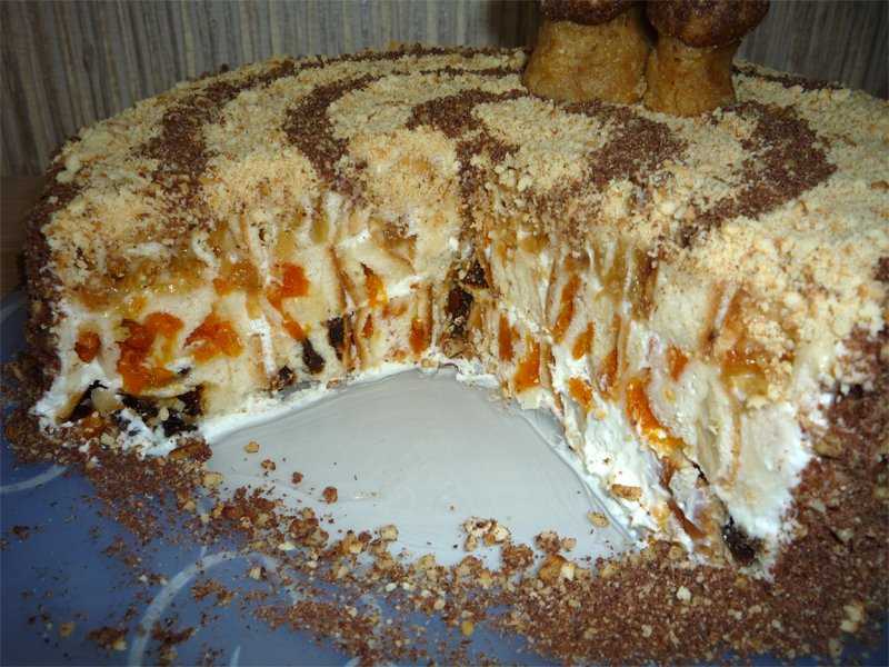 Рецепт приготовления торта «трухлявый пень»