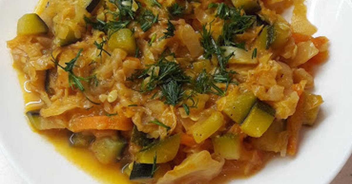 Овощное рагу с кабачками. 4 простых пошаговых рецепта (с фото)