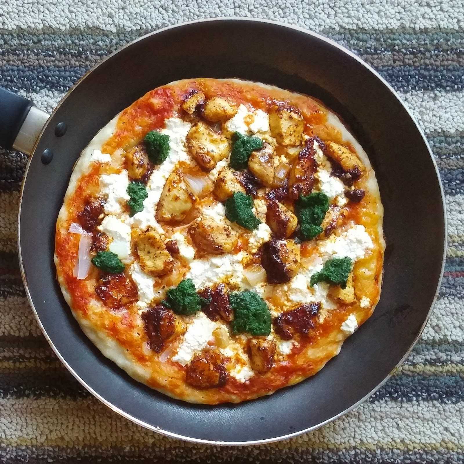 рецепты пиццы на сковороде простые и вкусные фото 29