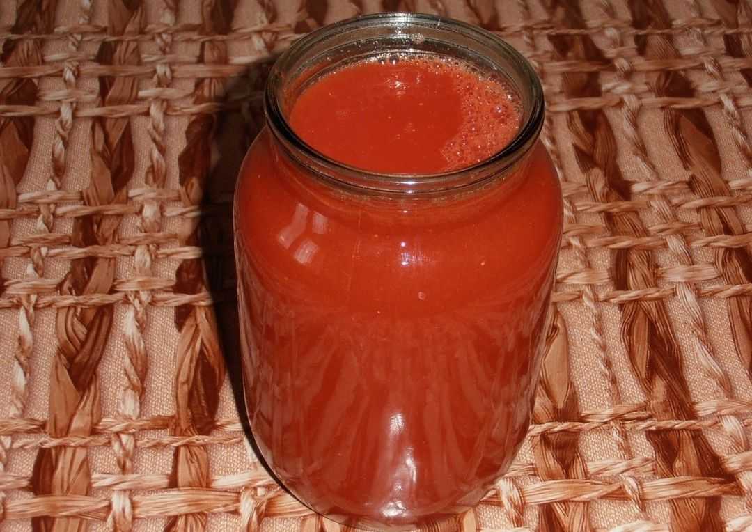 Томатный сок на зиму в домашних условиях без стерилизации