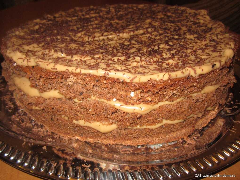 Торт бисквитный торт рецепт с фото пошагово