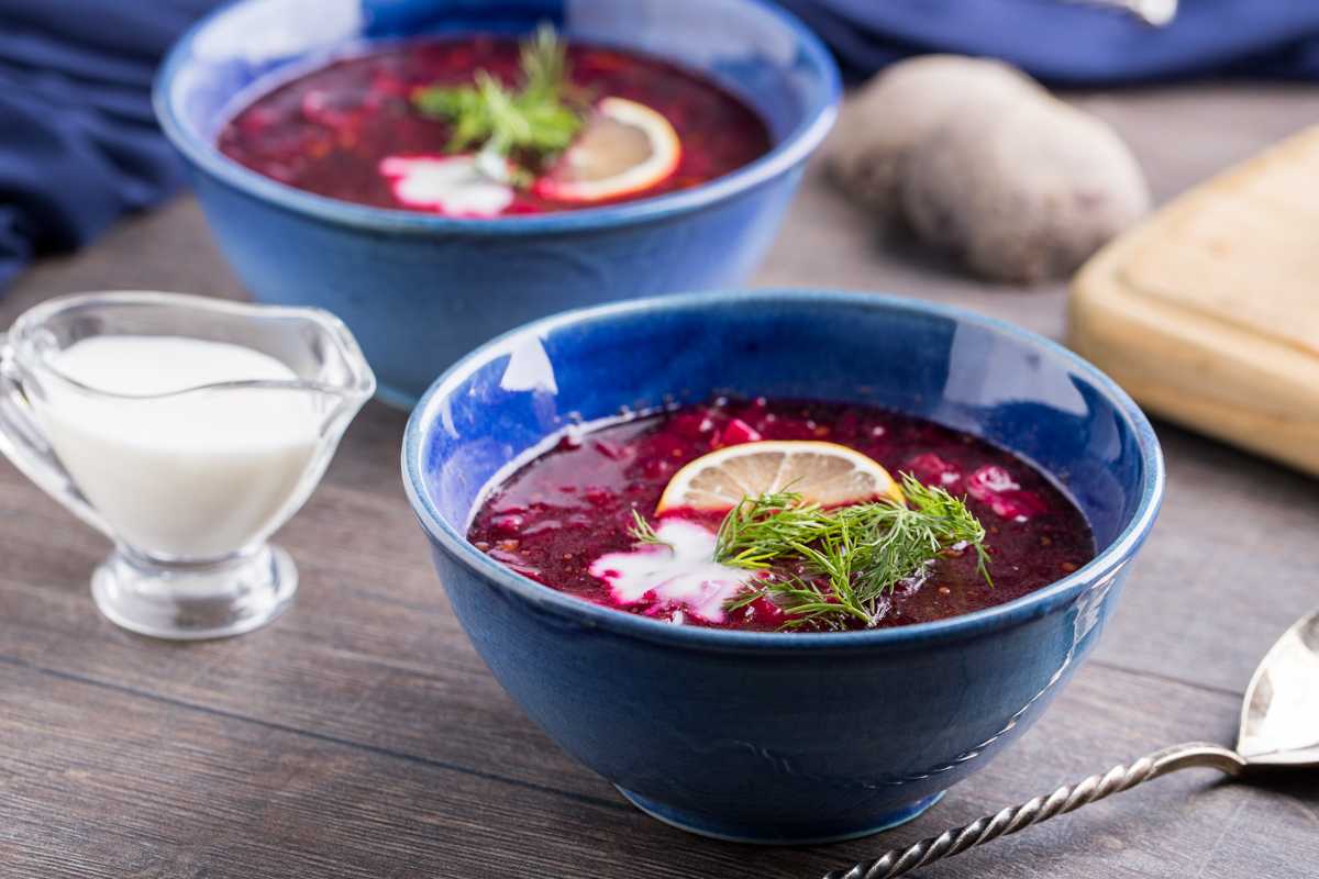 Суп со свеклой без капусты – новый взгляд на привычный овощ: рецепт с фото и видео