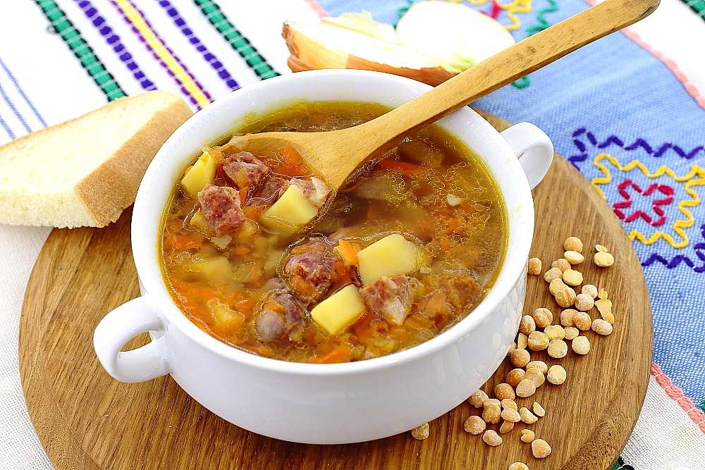 Гороховый суп с копченостями - 7 рецептов аппетитного супа